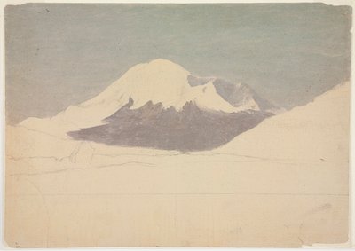 チンボラソ山、エクアドル 作： Frederic Edwin Church