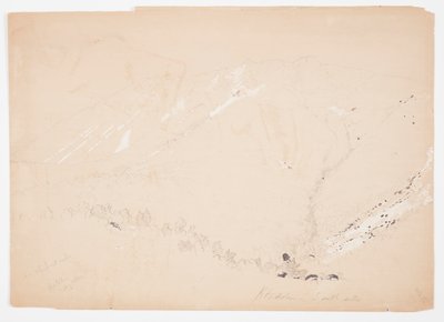 南から見たカターディン山 作： Frederic Edwin Church