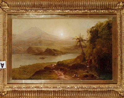 山の風景 作： Frederic Edwin Church