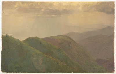 ジャマイカの山 作： Frederic Edwin Church