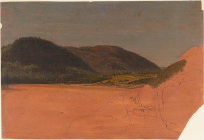 Mt.デザート・アイランド 作： Frederic Edwin Church