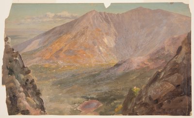 Mt. Katahdin、South Turner Mountain から見た Great Basin 作： Frederic Edwin Church