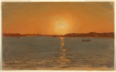 ニューファンドランド、猫の頭 作： Frederic Edwin Church