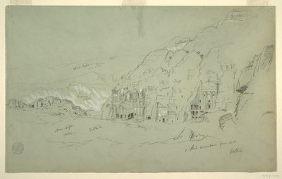 南西のペトラ 作： Frederic Edwin Church