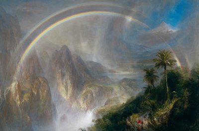 熱帯の梅雨 作： Frederic Edwin Church