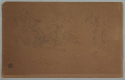 サベレタ、エクアドル 作： Frederic Edwin Church
