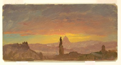 ローマ、サンピエトロ大聖堂 作： Frederic Edwin Church