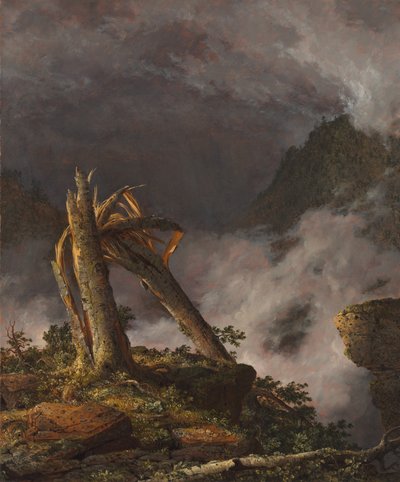 山の嵐 作： Frederic Edwin Church