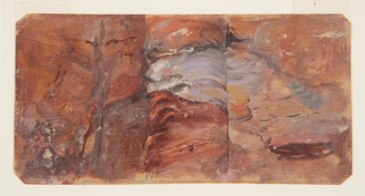 石の研究、ペトラ 作： Frederic Edwin Church
