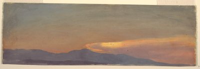 夕焼け雲研究 作： Frederic Edwin Church