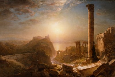 シリアバイザシー、1873 作： Frederic Edwin Church