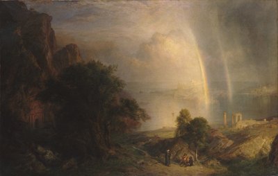エーゲ海」1877年頃（油彩・キャンバス 作： Frederic Edwin Church