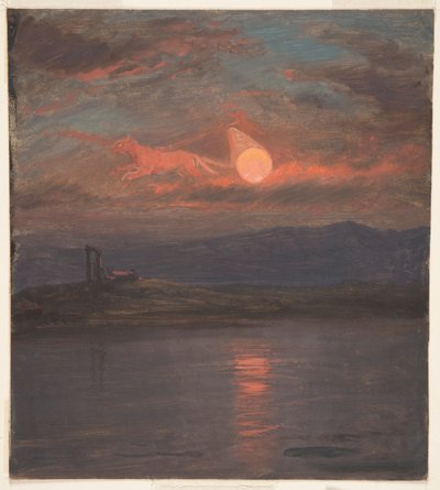 太陽幻想の戦車 作： Frederic Edwin Church