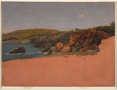 マウントデザートの海岸 作： Frederic Edwin Church