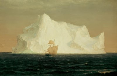 氷山 作： Frederic Edwin Church