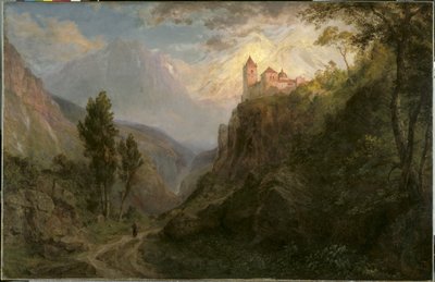 サンペドロ修道院（雪の聖母） 作： Frederic Edwin Church