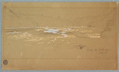 川「渦の下」 作： Frederic Edwin Church