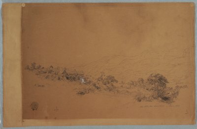McAllisters 製材所のある谷、コロンビア 作： Frederic Edwin Church