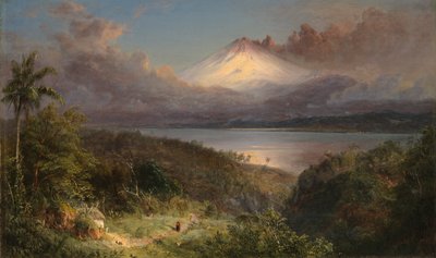 コトパクシの眺め 作： Frederic Edwin Church
