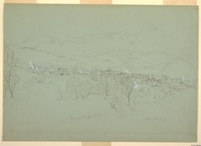 グアランダ、エクアドルのビュー 作： Frederic Edwin Church