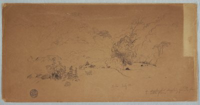 Toche、コロンビアのビュー 作： Frederic Edwin Church