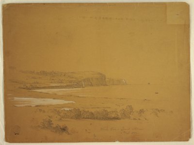 ホエール コーブ、グランド マナン島、カナダ 作： Frederic Edwin Church