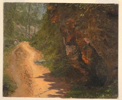 ウッドランド パス、ジャマイカ 作： Frederic Edwin Church