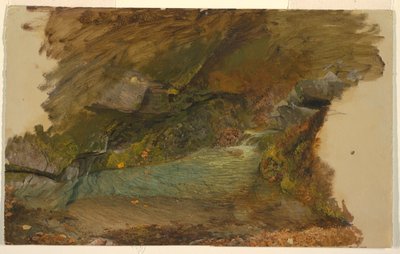 ウッドランド ストリーム 作： Frederic Edwin Church