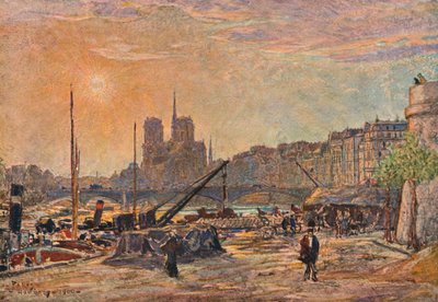 パリ、c1900、1903 作： Frederic Anatole Houbron
