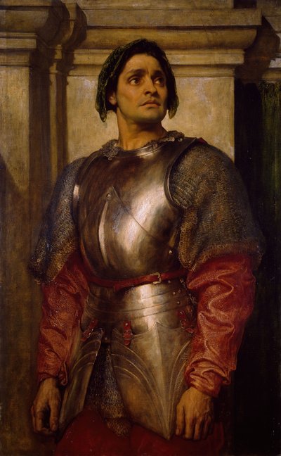 コンドッティエールへ、1871-72年。 作： Frederic Leighton