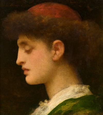 フィレンツェの学生 作： Frederic Leighton