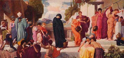 キャプティブアンドロマケ、c1886 作： Frederic Leighton