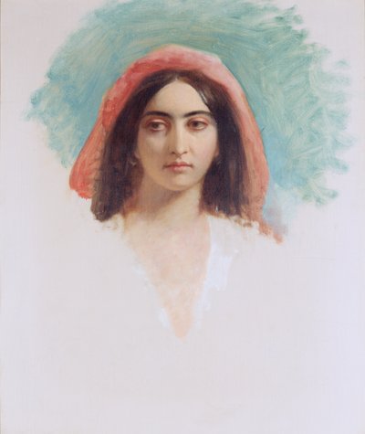 農民の女性 作： Frederic Leighton