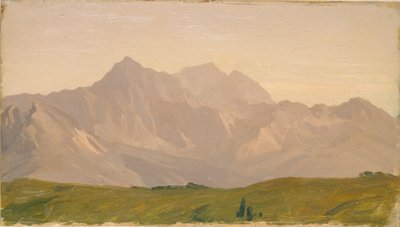 モンテ・クローチェ 19世紀後半 作： Frederic Leighton
