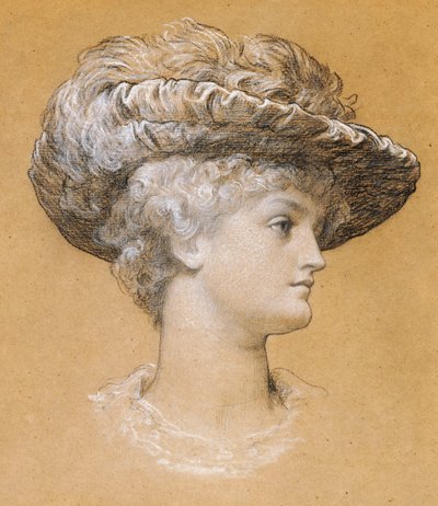 ドロシーデーンの肖像、1884年 作： Frederic Leighton