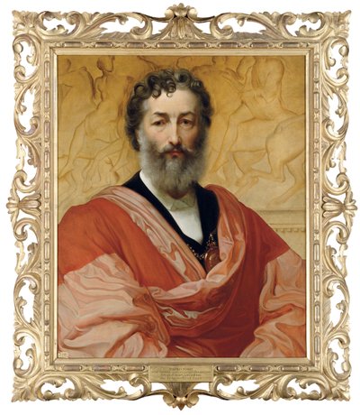 フレデリック・レイトンの肖像 作： Frederic Leighton