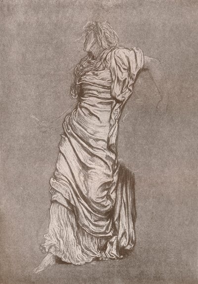 リズパーのための研究、c1870、1897 作： Frederic Leighton