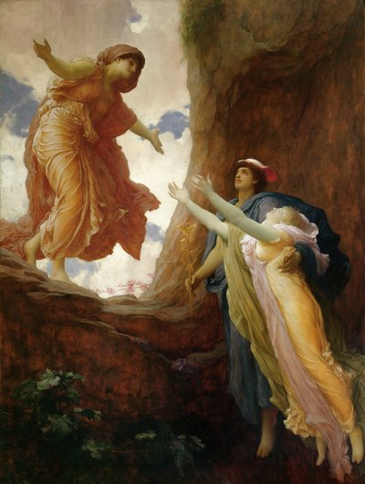 ペルセポネの帰還、1891年頃（キャンバスに油彩） 作： Frederic Leighton