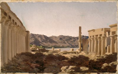 フィラエ神殿 作： Frederic Leighton
