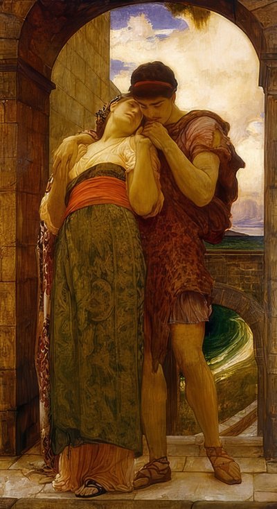 結婚した。 1882 作： Frederic Leighton
