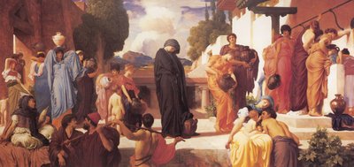 囚われのアンドロマケ 作： Frederic Leighton 1st Baron Leighton