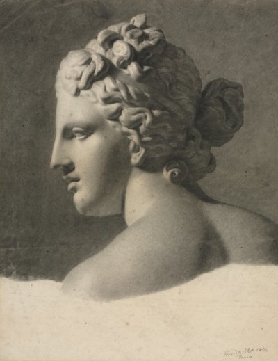 石膏像の習作（a la bosse） 作： Frederic Millet