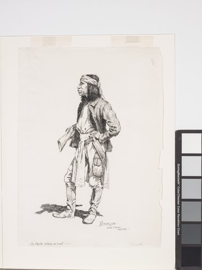 アパッチ兵（スカウト 作： Frederic Remington