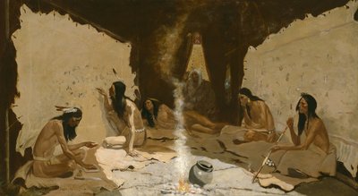 部族の歴史家、1890-99 作： Frederic Remington