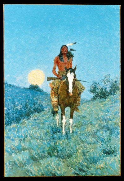 外れ値、1909 作： Frederic Remington