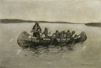 これは致命的な乗船でした, 1898. 作： Frederic Remington