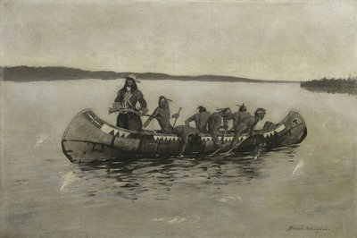 これは致命的な乗船でした、1898 作： Frederic Remington