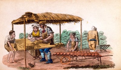 アッカーマンズワールドミニチュアのブリックメーカー 作： Frederic Shoberl