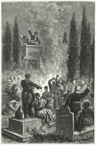 イシュマエル人の会合（彫刻 作： Frederic Theodore (after) Lix