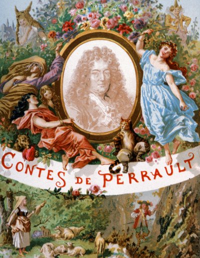 シャルル・ペローと彼の物語の登場人物、20世紀初頭（イラスト） 作： Frederic Theodore Lix